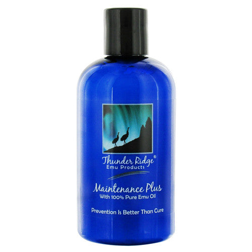 Thunder Ridge Emu Products Maintenance Plus With 100% Pure Emu Oil, 8 Oz